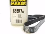 855K7MK Mileage Maker Black Serpentine Belt Made Mexico Free Shipping. Fixed Price $18.20.