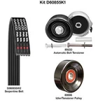 Dayco D60855K1 Serpentine Belt Drive Component Kit Main. Fixed Price $117.57.