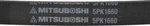 Accessory Drive Belt Mitsuboshi 5PK1660 Fits 1999 Suzuki Esteem 1.8L-L4. Fixed Price $34.44.