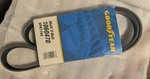 Serpentine Belt-multi V-belt Goodyear 1060470. Fixed Price $20.00.