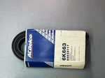 Serpentine Belt Acdelco Professional/gold 6K663 88932717. Fixed Price $15.20.