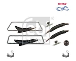 Febi Timing Chain Kit Bmw Land Rover 4,4 11317557741 11318658027 LR157706. Fixed Price $381.67.