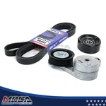 Serpentine Belt Component Kit For Chevrolet Impala Malibu Pontiac G6 Saturn 3.5L. Fixed Price $47.34.