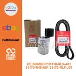 31110-RL5-A01 Serpentine Belt & Tensioner Kit For 2009-2014 Acura Tsx. Fixed Price $152.90.