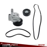 Serpentine Belt Tensioner Pulley Kit For Chevy Silverado 1500 Avalanche Tahoe. Fixed Price $44.64.