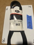Gates Hi-power Ii V Belt B63 21/32 X 66 Inch. Fixed Price $13.50.