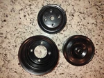 1987-93 Mustang 5.0 Pulleys, Crank E4ZE-6312-A7A, Power Steering,water Pump. Fixed Price $75.00.