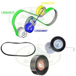 ROV0051 Oem Mb - Belt Tensioner & Pulley Kit For Land Rover LR2 3.2L. Fixed Price $127.70.