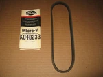 Gates Micro V K040233 Poly Rib Serpentine Belt. Fixed Price $19.99.
