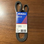 New Acdelco Gm Original Equipment 12626222 V-ribbed Serpentine Belt. Fixed Price $39.88.