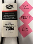 Accessory Drive Belt-high Capacity V-belt(standard) Gates 7304. Fixed Price $14.85.