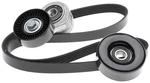 Gates 90K-38385A Complete Serpentine Belt Drive Component Kit. Fixed Price $79.04.