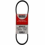 Accessory Drive Belt Bando 4PK870. Fixed Price $36.99.