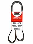 Bando 6PK1670 Serpentine Belt. Fixed Price $24.95.