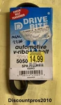 Dayco 5050450DR Serpentine Belt Chevrolet Gmc Oldsmobile Pontiac Dodge 1985-2017. Fixed Price $18.00.