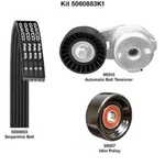 Serpentine Belt Drive Component Kit Dayco 5060883K1. Fixed Price $124.77.