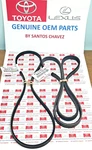 2004-06 Scion Xa Xb Drive Belt Kit Genuine Oem Part 90916-02705 90916-02711. Fixed Price $33.99.