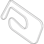 New Genuine Mercedes-benz V-belt 0119979692 Oem. Fixed Price $111.71.