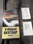 Serpentine Belt-automotive V-ribbed (standard) Roadmax 6K970AP. Fixed Price $24.84.
