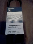 Gm Oem Nos 12578000 V-ribbed Serpentine Belt 2005-2011 Cadillac Sts 3.6L. Fixed Price $19.47.