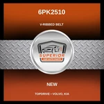 Topdrive Volvo Serpentine Belt 6PK2510. Fixed Price $39.00.