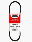 Serpentine Belt Bando Usa 3PK600. Fixed Price $10.22.