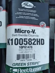 New Gates K100582HD Green Stripe Heavy Duty Serpentine Belt 1-3/8" X 58-3/4". Fixed Price $25.50.