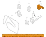 Chrysler Oem 03-05 Sprinter 2500 Cooling Belts Pulleys-tensioner 5117512AA. Fixed Price $123.76.