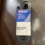 Acdelco Professional 6K1037 Standard V-ribbed Serpentine Belt. Fixed Price $20.00.