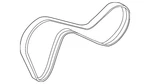 Genuine Volvo Serpentine Belt 31251046. Fixed Price $37.74.