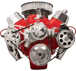 Billet Specialties Chevy Front Engine Serpentine Conversion KIT,BBC,MID,FM2222PC. Fixed Price $833.95.