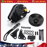 For Chevy Gm Saginaw Power Steering Pump Mounting Bracket 2 Groove Pulley Kit Us. Fixed Price $135.99.