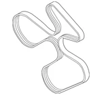 Genuine Bmw Serpentine Belt 11-28-7-628-654. Fixed Price $61.64.