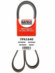 Bando 7PK1640 Serpentine Belt For 06-11 Honda Civic. Fixed Price $26.19.
