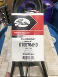 Gates V-belt K100706HD. Fixed Price $25.00.