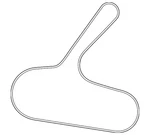 Genuine Nissan Serpentine Belt 11720-9HF0A. Fixed Price $69.32.