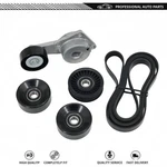 Fit 04-06 Ford Expedition Mustang Lincoln V8 5X Drive Belt Tensioner Pulleys Kit. Fixed Price $75.47.