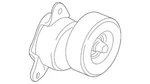 Genuine Accessory Drive Belt Tensioner Assembly YS4Z-6B209-AA. Fixed Price $51.02.