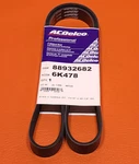 Acdelco 6K478 Serpentine Accessory Drive Belt Select Ford Nissan Chevrolet. Fixed Price $24.29.