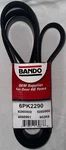 Accessory Drive Belt Bando 6PK2290 Fits 03-06 Isuzu Ascender 4.2L-L6. Fixed Price $22.00.
