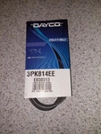 Mazda Serpentine Belt Dayco 3PK814EE Free Shipping E030313. Fixed Price $13.10.