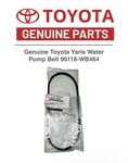 Genuine Toyota Yaris Water Pump Belt 90118-WB464. Fixed Price $30.94.