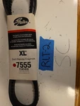 Gates Standard Xl 7555 11A1410 V-belt Drive Industrial Replacement. Fixed Price $10.80.