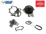 Porsche 911 996 Boxster Water Pump Low Temp Coolant Thermostat And Belt Kit. Fixed Price $329.00.