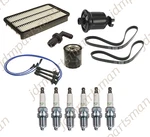 1998-2003 For Toyota Sienna 3.0L 1MZFE Tune Up Kit Ngk Wire Spark Plugs With A/c. Fixed Price $113.28.