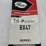 Gates Tri-power BX47 V-belt 21/32 50" 16MM 1270MM Usa. Fixed Price $16.42.