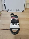 Serpentine Belt-automotive V-ribbed (standard) Roadmax 4K400AP. Fixed Price $11.70.