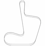 Genuine Volkswagen 2009-2010 Routan Sel Ribbed Serpentine Belt 7B0-903-137-A. Fixed Price $38.80.