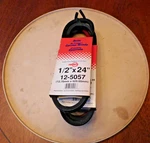 Rotary V-type Lawnmower Belt- 1/2" X 24" PART#12-7467/12-5057 Set Of Belts. Fixed Price $60.00.