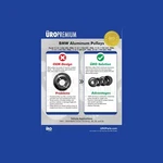 Uro Power Steering Pump Pulley 32421740858PRM For Bmw. Fixed Price $44.85.